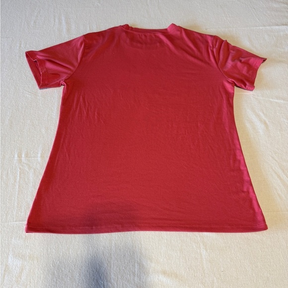 SHEIN Red 'Low Key Boujee' Short Sleeve Tee Size XL - Picture 3 of 4
